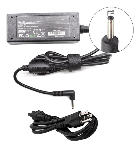 Cargador Para Samsung Series 3 Np350u2a 19v 2.1a 40w