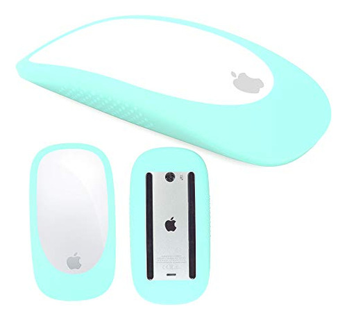 Protector De Silicona Para Mouse Magic Mouse 1/2 Menta