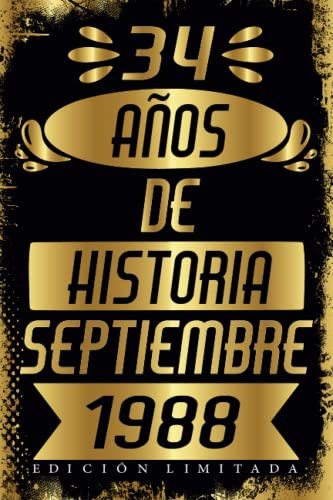 34 Años De Historia Septiembre 1988 Edicion Limitada: Regalo