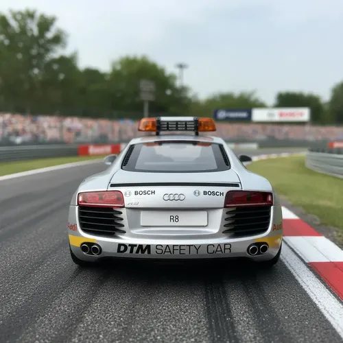 Mini 1:18 Audi R8 Dtm Safety Car 2008 - Kyosho Raro | MercadoLivre