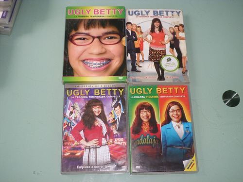 Ugly Betty-betty La Fea-temporadas 1, 2 ,3 Y 4 -con 21 Dvd's