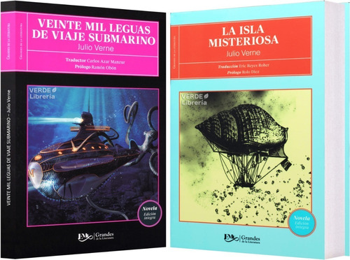 Veinte Mil Leguas Viaje + La Isla Misteriosa Julio Verne