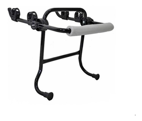 Imagem 2 de 3 de Suporte Transbike P/ 2 Bikes Apoio Fixo Sedan Hatch Com N/f