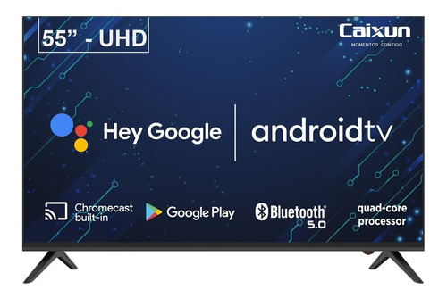 Imagen 1 de 12 de Smart Tv Caixun 55 Uhd 4k Android