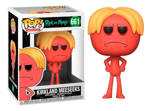 Figura Funko Pop! Kirkland Meeseeks Rick And Morty #661 /u