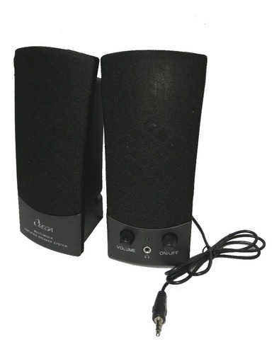 Parlantes, Speakers Para Pc,  Omega Sp -210 Bk Negros