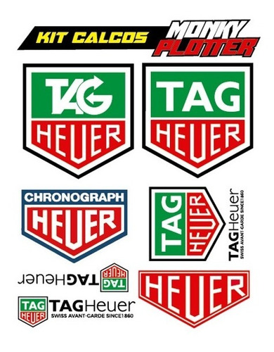Calco Stickers Tag Heuer