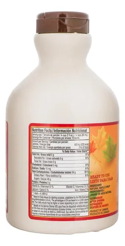 Miel Jarabe De Maple X 575 Ml - - g a $148