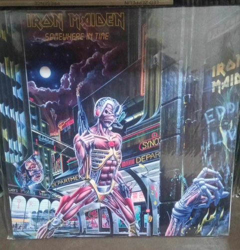 Vinilo Iron Maiden La Nación $/ Unidad (Usado)