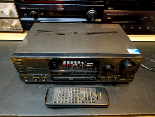 Sintoamplificador Technics Sa-gx505 Con Ecualizador Hbaudio Negro (Usado)