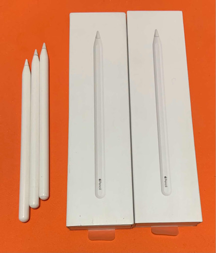 Caja Sola Apple Pencil 2 Generación En Buen Estado Manuales