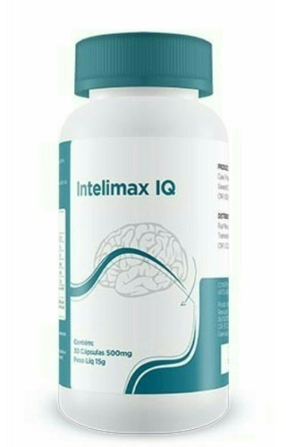Suplemento en cápsulas Intelimax IQ vitaminas