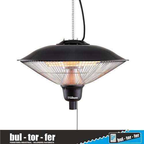 Imagen 3 de 7 de Calefactor De Techo Halogeno Liliana 2000w Chtec2000