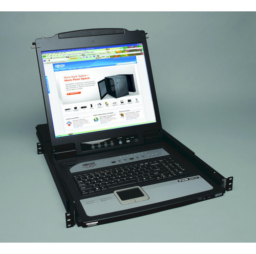 Switch Kvm Tripp-lite Netdirector 8 Puertos Lcd 19 Rack (Usado)