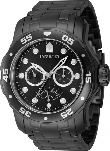 Reloj Invicta 47000 Para Hombre Pro Diver Gmt Esfera Negra