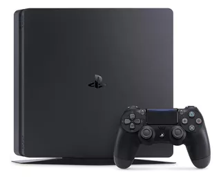 Consola Gamer Sony Playstation 4 500gb Standard Jet Negra