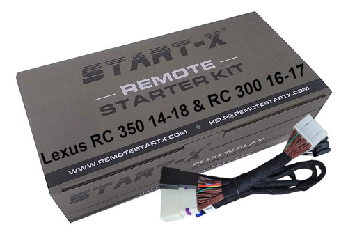 Kit De Inicio Remoto Start-x Para Lexus Rc Y Rc || Conectar 