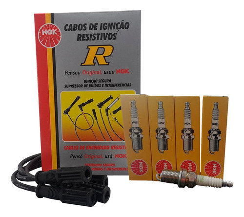 Cables Y Bujias Palio Siena Uno Punto 1.4 Fire Ngk Original