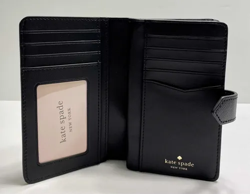 Kate spade cartera negra sale