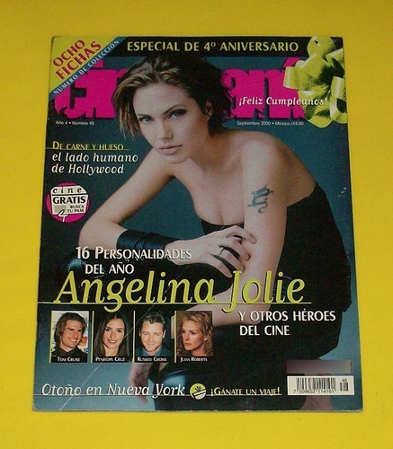 Angelina Jolie Revista Cinemania #48 Winona Ryder Rechard Ge