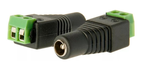 Conector De Corriente Voltaje Camara Cctv Hembra