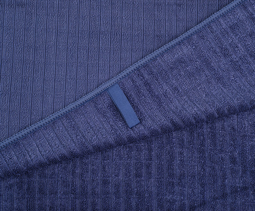 Toalla De Microfibra Color Azul 3 Unidades 50 X 70 Cm