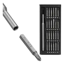 Comprar Kit De 25 Piezas De Desarmadores Imantado Con Estuche Negro