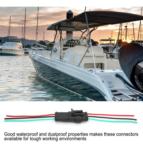 Conector Eléctrico Impermeable, 5 Juegos De Enchufes Para Co