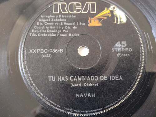 Vinilo Single Navah --el Amor Esta En Todas Partes ( B92 (Usado)