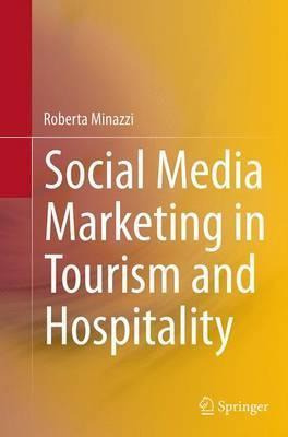 Libro Social Media Marketing In Tourism And Hospitality -...