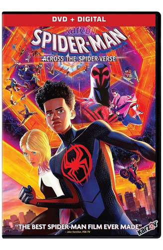 Spider-man Across The Spider-verse Importada Pelicula Dvd