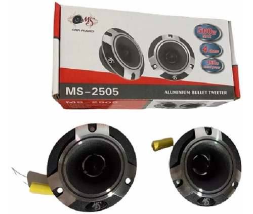 Tweeter Bala Marca Ms Audio Ref Ms-2505 500watts