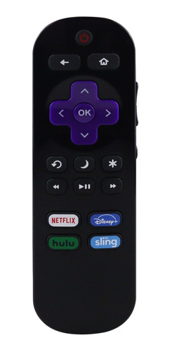 Control Compatible Con Pantalla Hisense Rok U Tv Mas Pilas