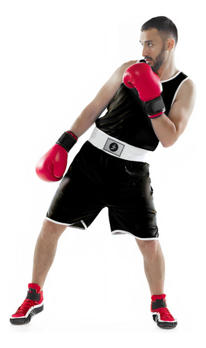 Conjunto Short Y Playera Profesional De Boxeo Oka 10 Pz