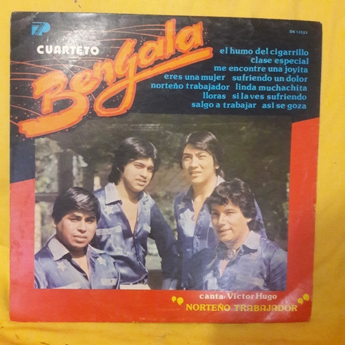 Portada Cuarteto Bengala Norteño Trabajador P1