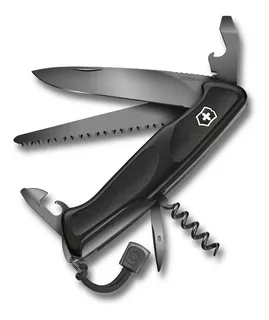 Navaja Victorinox Rangergrip 55 Black Onyx 12 Usos Envío