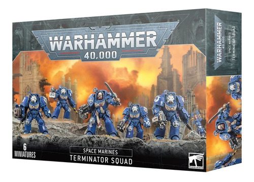 Gw Warhammer 40k Space Marines Terminator Squad