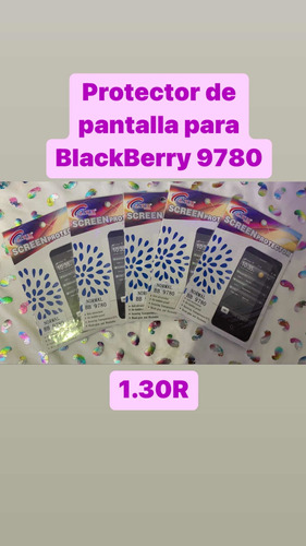 1.30protector De Pantalla De Blackberry 9780