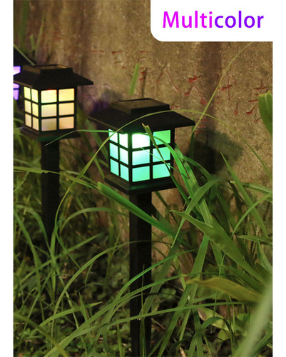 Lámpara Led Para Césped, 3 Unidades, Luces Solares Para Cami