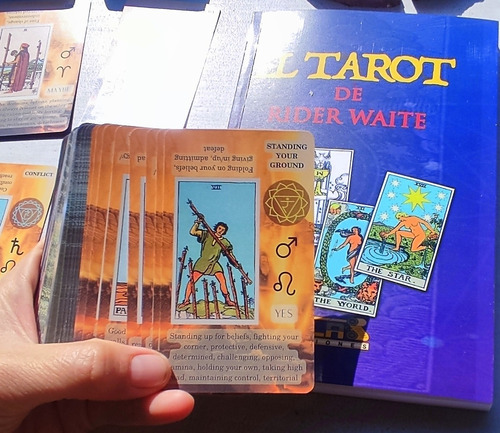 Tarot Rider En Ingles + Libro Español Remate