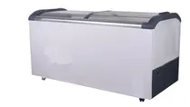 Comprar Vitrina Refrigerada Isla Vidrio Curvo 550 Lts Kuma Sdq500