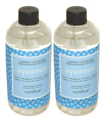 Shampoo Para Alfombras Rainbow Genuine Aquamate, 16 Oz. (2)