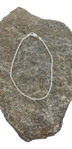 Pulsera Torbillon Plata Hombre.