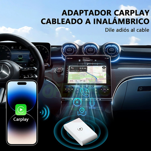 Adaptador Carplay Inalámbrico Para iPhone Wifi Para Coche