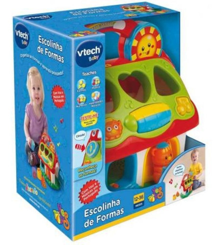 Escolinha De Formas Com Som E Lux Vtech Baby