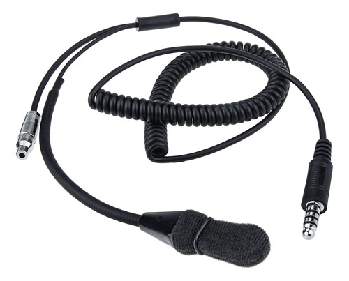 Ancable Imsa - Kit De Casco Con Micrófono Flexible Y Cable E
