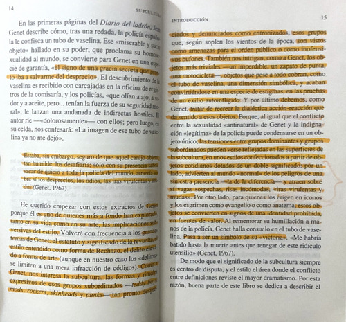 Subcultura Dick Hebdige El Significado Del Estilo (Reacondicionado)
