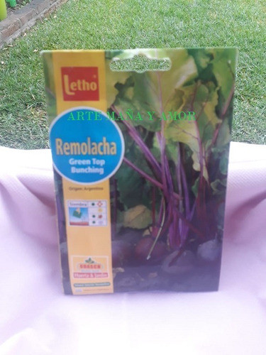 Imagen 9 de 10 de Pack 4 Sobres De Semillas Huerta, Hortalizas, Vegetal, Letho