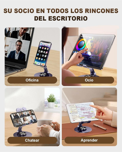 Soporte Para Celular, Universal Escritorio Soporte Ajustable