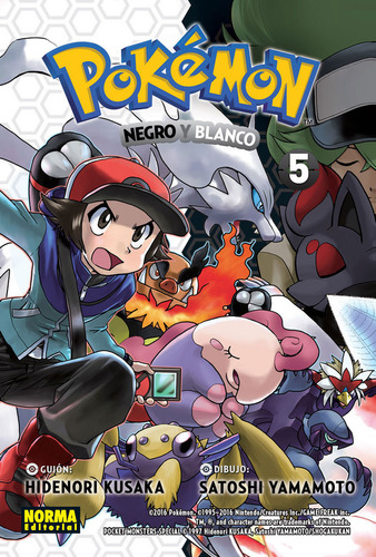 Pokemon 30 Negro Y Blanco 5 - Kusaka/yamamoto